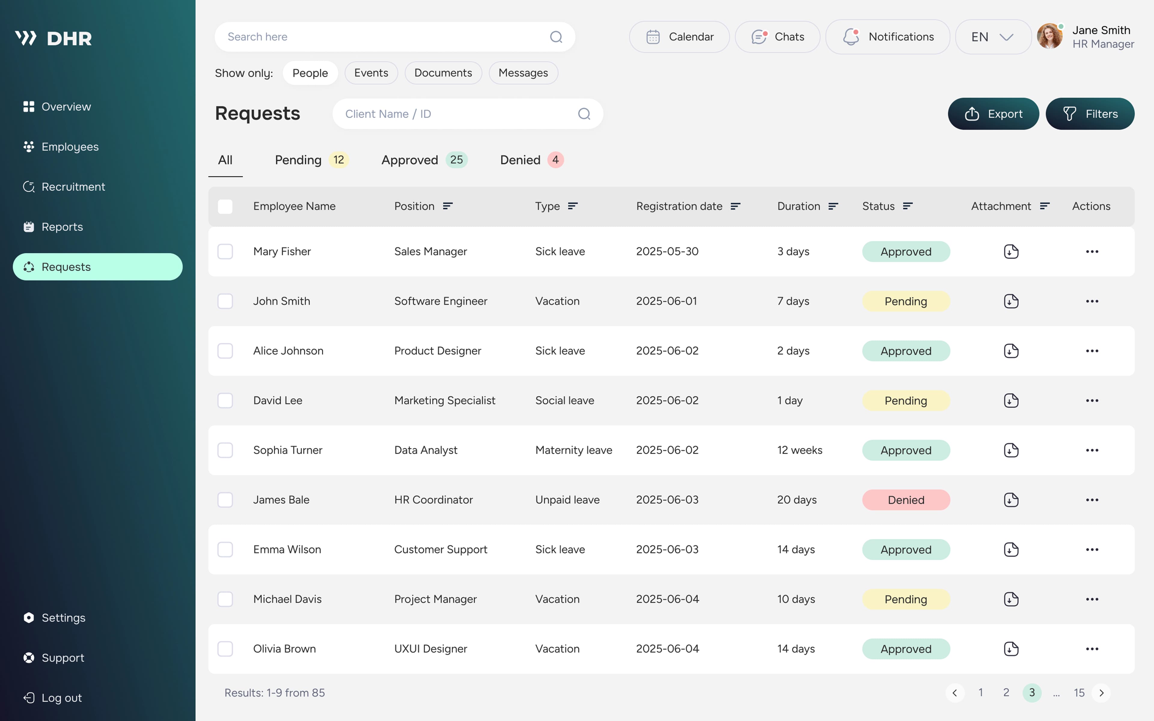 Result application image